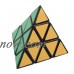 Pyramid Triangle Speed Magic Puzzle Toy Block Game Intelligence Communication Black   
